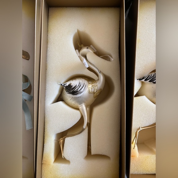 Set of 3 Waterford Heirloom Storks - Picture 4 of 10